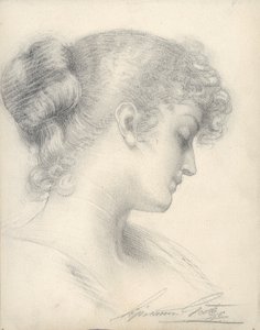 Studie für Evensong von Sigismund Christian Hubert Goetze
