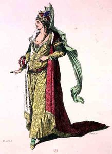 Theaterkostüm, Faksimile von A. Guillaumot Fils von Silvestre (after)