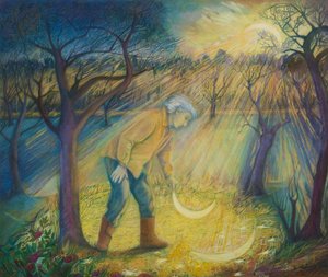 Letzte Nacht im Obstgarten, 2012 von Silvia Pastore
