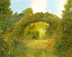Grüner Bogen von Silvian Sternhagel
