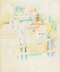 Atrani, Amalfiküste von Simon Albert Bussy