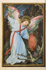 Folio aus einem Miniatur-Stundenbuch, Gebrauch von Rom, Brügge, 1530-35