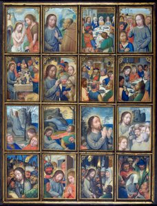 Stein-Quadriptychon von Simon Bening