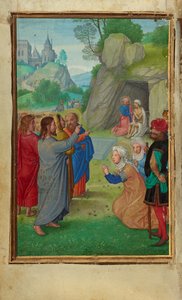 Die Auferweckung des Lazarus von Simon Bening