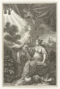 Allegorische Figuren in der Nähe des Hügels Golgota