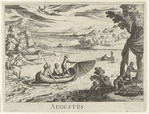 Augustus (Zwölf Monate) von Simon Frisius