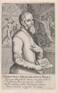 Porträt von Maarten van Heemskerck