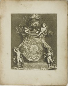 Tafel Eins, aus Einem Neuen Buch der Ornamente von Simon Gribelin II