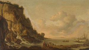 Felsige Küste von Simon Jacobsz. Vlieger