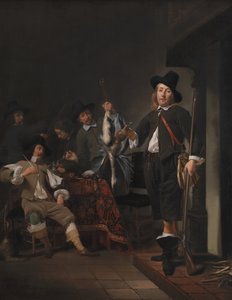 Die Heimkehr einer Jagdgesellschaft von Simon Kick