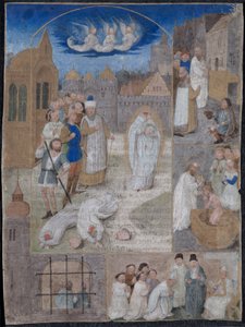 Blatt aus einem Brevier von Karl dem Kühnen und Margarete von York..., ca. 1467-1470