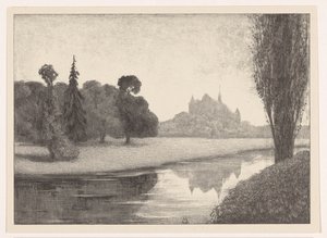 Park bei Schloss von Simon Moulijn