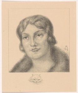 Porträt von Frau van Tienhoven-Hoyack von Simon Moulijn