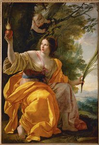 Himmlische Nächstenliebe von Simon Vouet