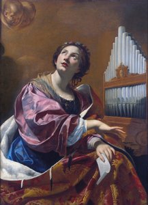 Die heilige Cäcilia von Simon Vouet