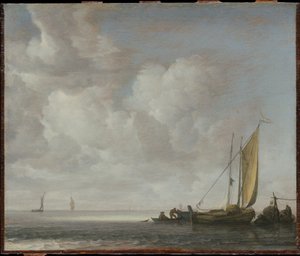 Ruhige See von Simon de Vlieger