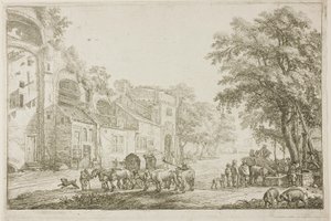 Marktstadt von Simon de Vlieger