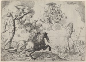 Jupiter, Neptun und Pluto