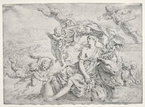 Die Entführung der Europa von Simone Cantarini