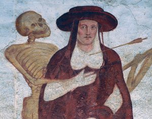 Der Kardinal und der Tod (Detail)