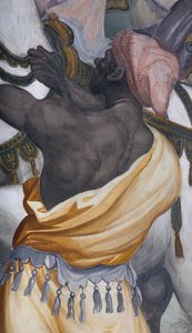 Die Anbetung der Könige, Presbyterium, 1578-82 (Detail)