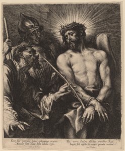 Christus mit Dornenkrone von Sir Anthony van Dyck and Lucas Emil Vorsterman