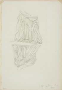 Verhüllte Figur und Reflexion, Studie für Spiegel der Venus von Sir Edward Burne Jones