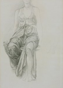 Draperiestudie für 