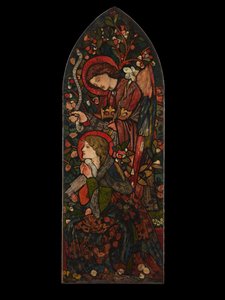 Die Verkündigung, 1857 von Sir Edward Coley Burne Jones