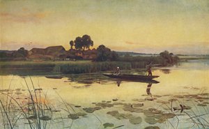 Das Ende eines Mittsommertages von Sir Ernest Albert Waterlow