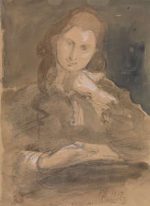 Porträtstudie von Martha, Lady Hayter von Sir George Hayter