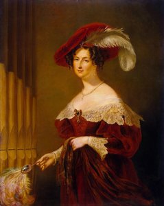 Porträt der Gräfin Yelizaveta Ksaweryevna Vorontsova 1792-1880, 1832 von Sir George Hayter