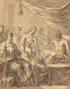 Jakob erlaubt Benjamin, mit seinen Brüdern nach Ägypten zu gehen