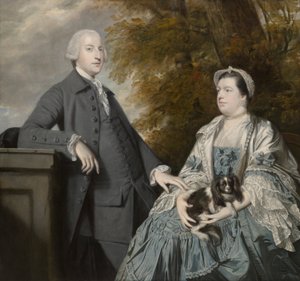 Porträt von Herrn und Frau Godfrey Wentworth