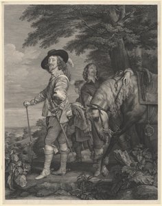 Karl I. von England und der Herzog von Hamilton von Sir Robert Strange