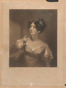 Miss Mellon in der Rolle von Voltante in der Flitterwochen