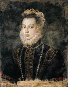 Elisabeth von Valois, Königin von Spanien von Sofonisba Anguissola