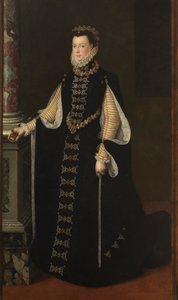 Porträt von Elisabeth von Frankreich, Königin von Spanien von Sofonisba Anguissola