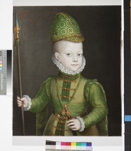 Porträt eines Jungen am spanischen Hof, ca. 1565-70 von Sofonisba Anguissola