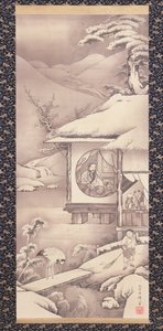 Lin Bu (Lin Hequing) ca. 1775 von Soga Shohaku