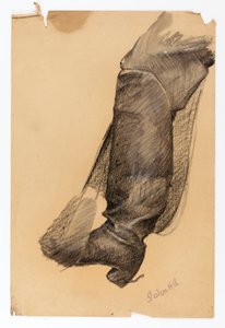 Stiefel, Studie für Reiterdenkmal