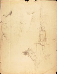Kathedralenstudie von Solon H. Borglum