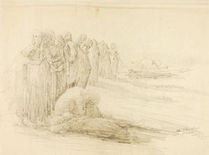 Trauer von Solon H. Borglum