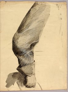 Rechter Arm, Studie für Reiterstatue von Solon H. Borglum