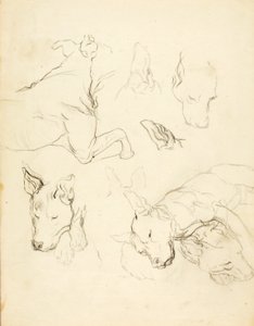 Schlafende Hunde von Solon H. Borglum