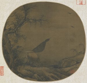 Heimkehrender Fischer im Schnee, spätes 12. - frühes 13. Jahrhundert von Southern Song Dynasty Chinese School