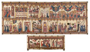 Retabel und Frontal des Lebens Christi und der Jungfrau von Spanish