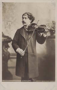Pablo de Sarasate, spanischer Geiger und Komponist