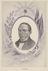 Benito Juarez, mexikanischer Anwalt und Politiker von Spanish School