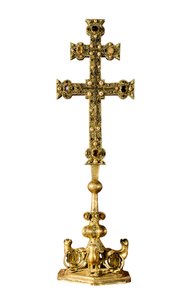 "Cignum crucis" Kreuz des Templerordens von Ponferrada (Spanien)